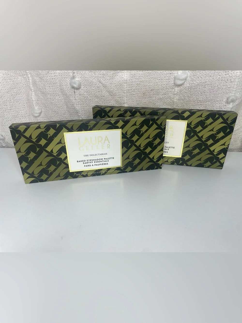 Laura Geller Earthy Green and Black Baked Eyeshadow Palette